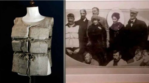 টাইটানিক থেকে বেঁচে ফেরা যাত্রীর লাইফ জ্যাকেট নিলামে বিক্রি