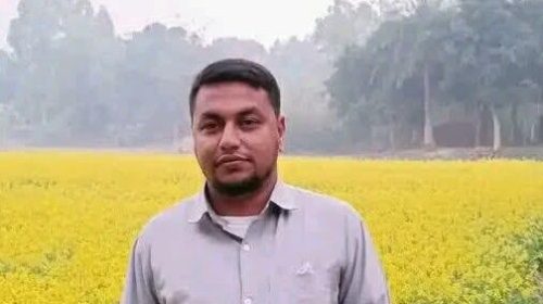 সিংড়ায় বাসচাপায় ছাত্রদল নেতা রুবেল নিহত, চালক পলাতক