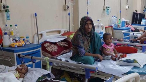 খুলনায় হাম উপসর্গে শিশু ভর্তি বাড়ছে