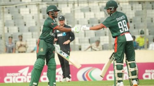 নিউজিল্যান্ডকে হারিয়ে সিরিজ সমতায় ফিরলো টাইগাররা