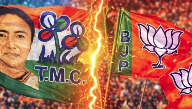 পশ্চিমবঙ্গে ক্ষমতার লড়াইয়ে শেষ হাসি কার, অপেক্ষা আর কয়েক ঘণ্টার