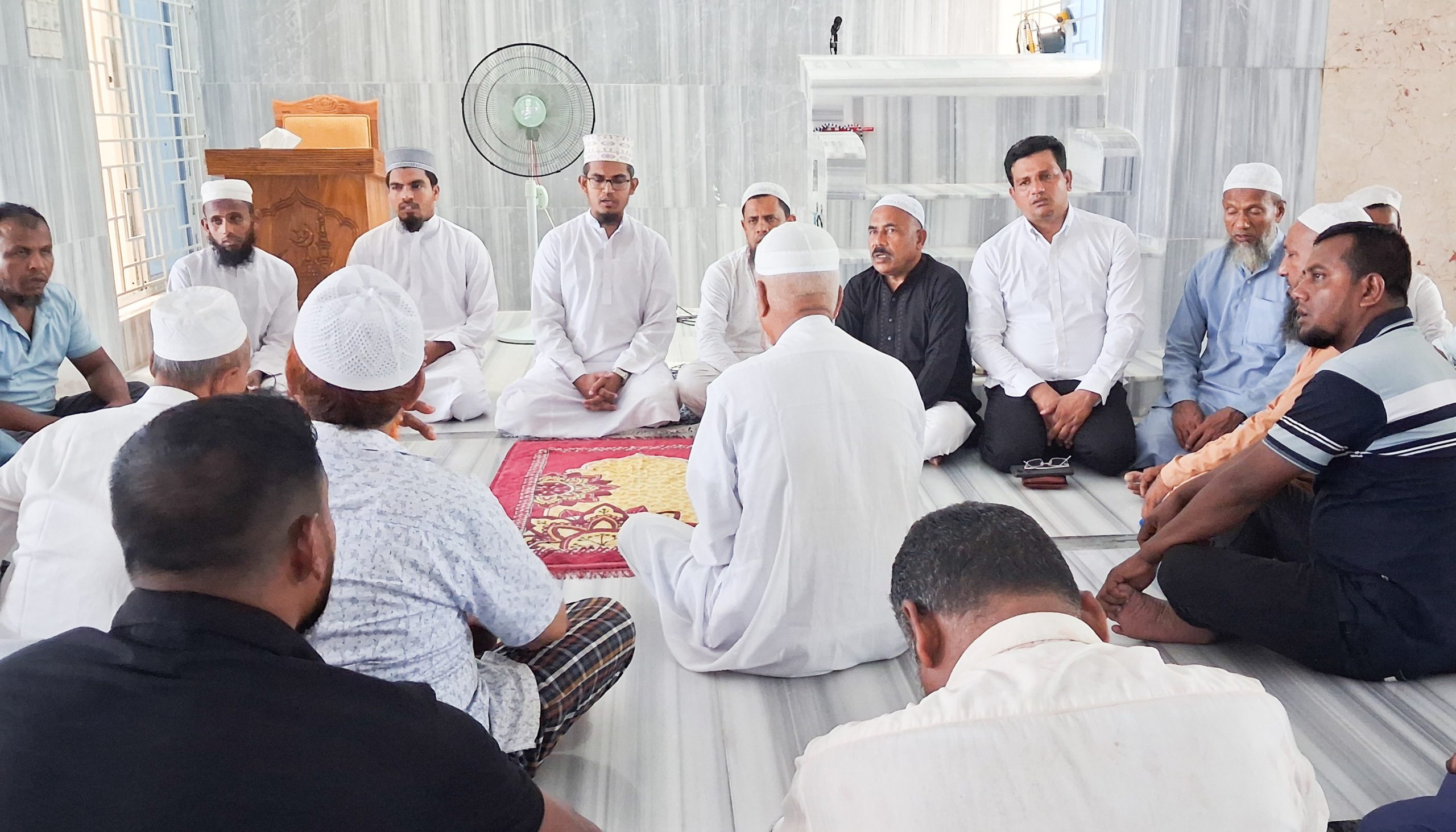 দশমিনায় সাংবাদিক রাকিব হোসাইনের আত্মার মাগফিরাত কামনায় দোয়া
